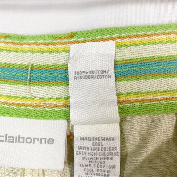 Liz Claiborne Vintage High Waist Sea Shell Print Coastal Shorts 12 - Picture 5 of 7